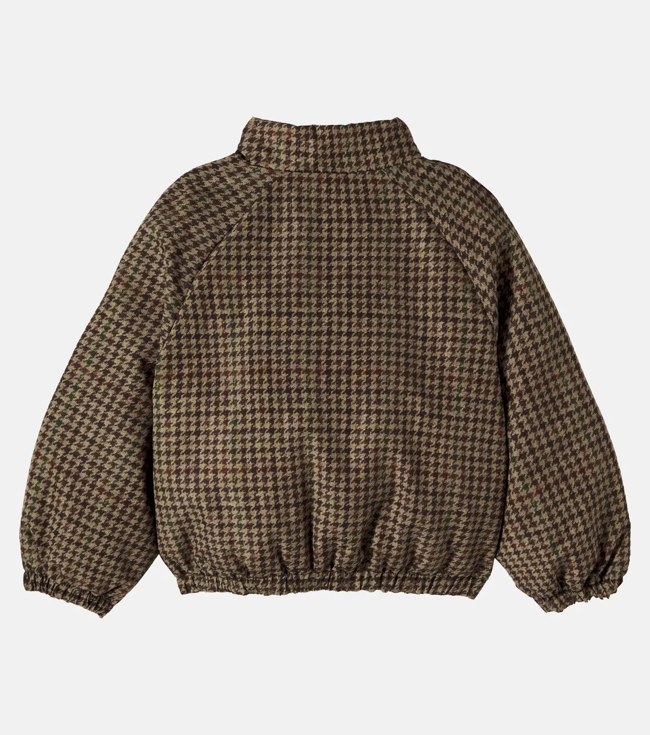 Легкая куртка с узором гусиная лапка, Polo Ralph Lauren Kids, коричневый — фото 3