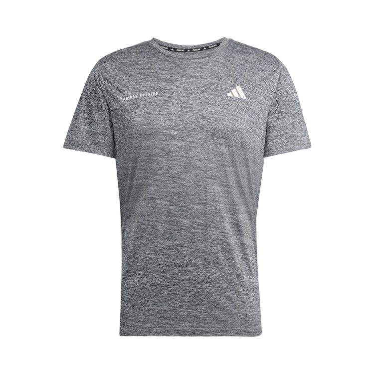 

Футболка Adidas Own The Run Melange Tee 'Black/Grey Three Mel'