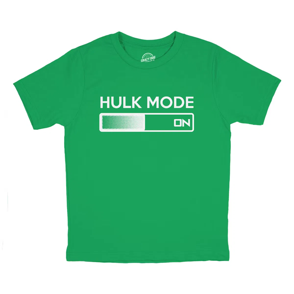 Футболка с принтом Hulk Mode On Crazy Dog T-Shirts