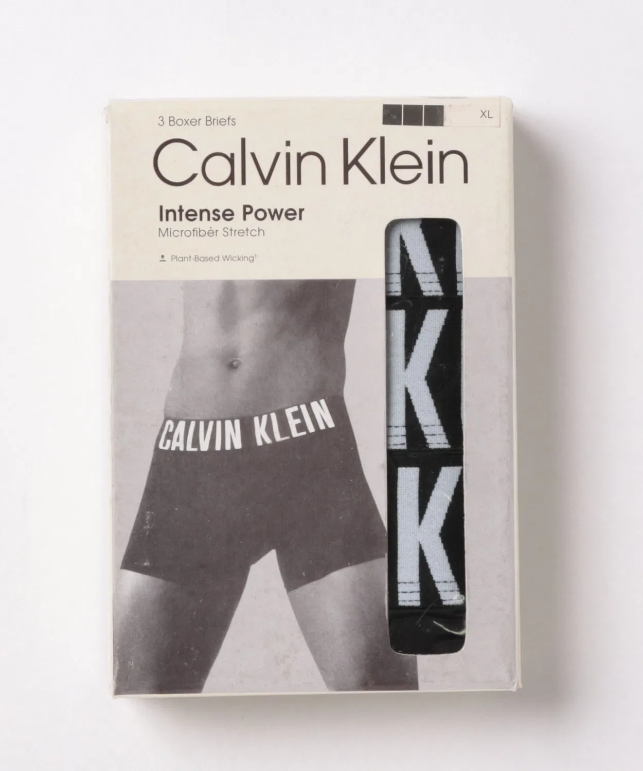 Мужские боксеры Calvin Klein Intense Power Microfiber Stretch Boxer 3pk, Black — фото 2