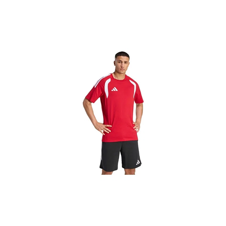 Футболка спортивная с длинным рукавом TIRO26 League Sw Tee Adidas, Красный