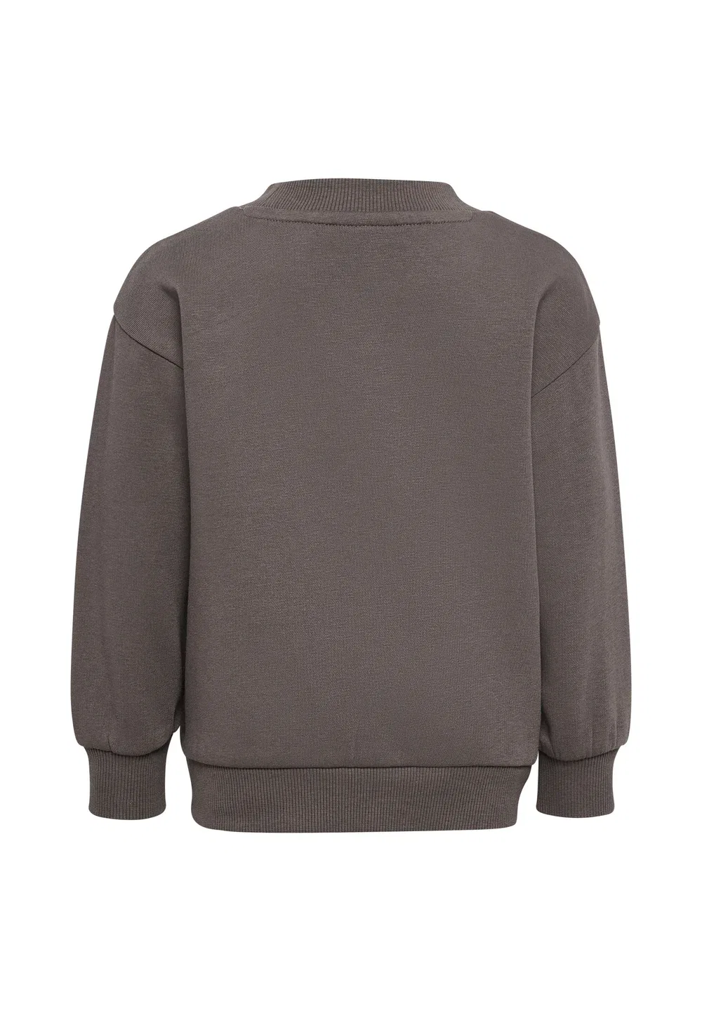 Hmlmini свободная толстовка с круглым вырезом и пчелиным принтом, унисекс Hummel, Dark Gull Gray — фото 2
