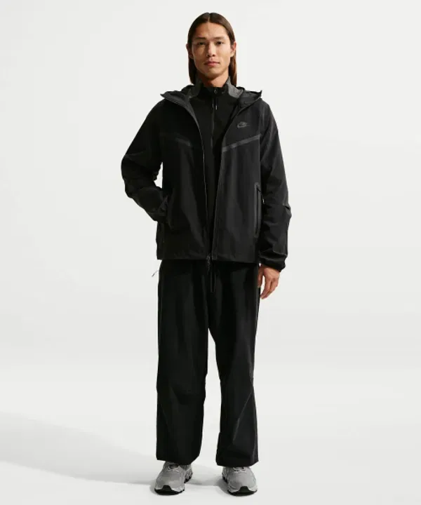Ветровка Tech Dry Fit Woven Full Zip Windrunner Nike, черный — фото 4