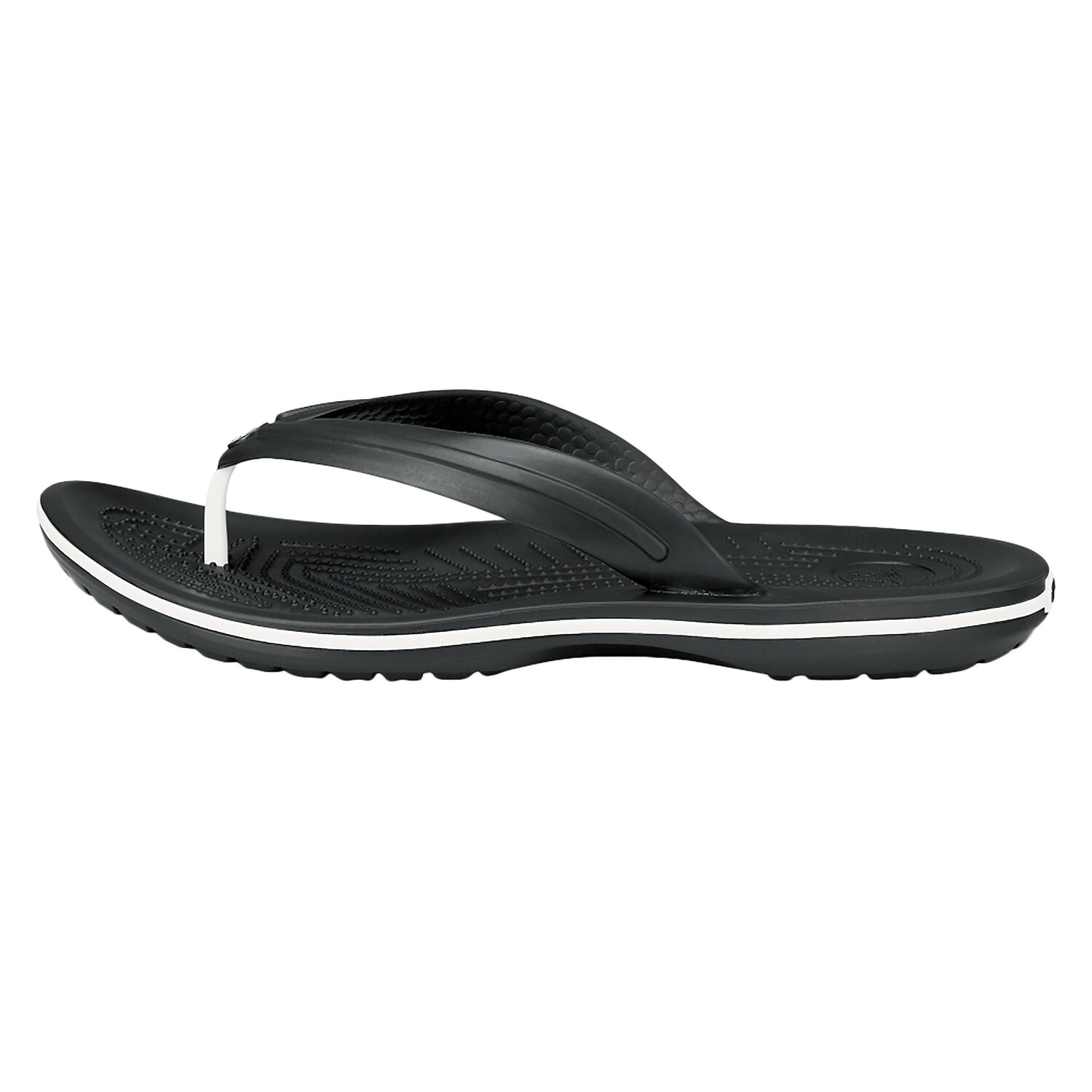 

Сандалии Crocband Flip CROCS, черно-белый
