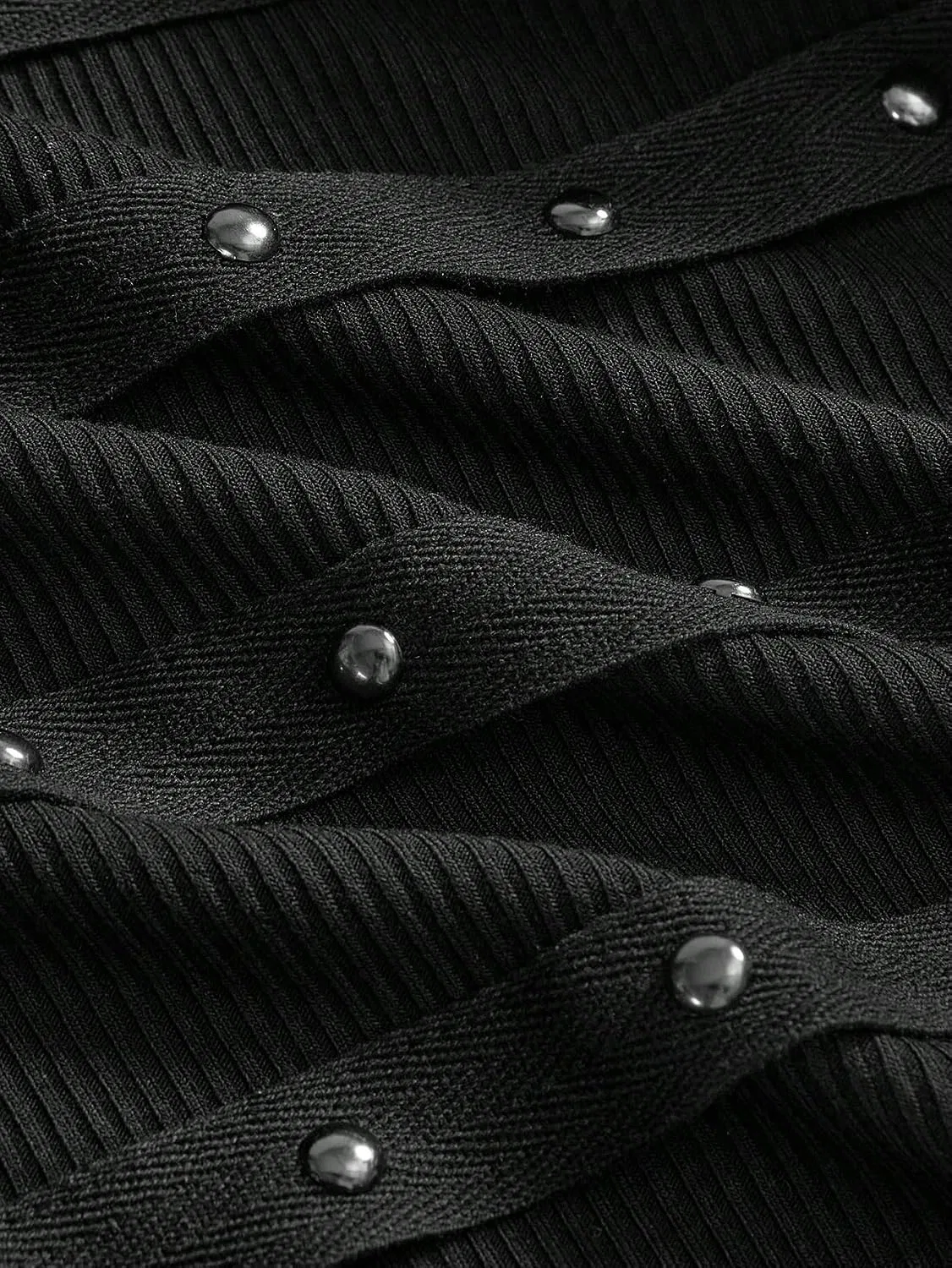 Женское повседневное мини-платье без рукавов с открытой спиной, Black — фото 2