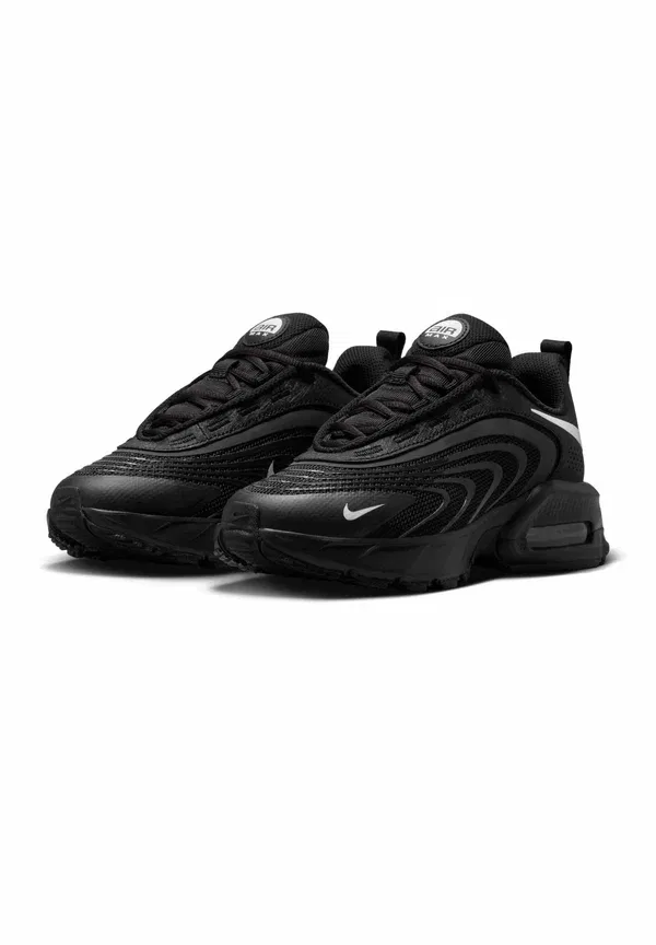 Кроссовки кожаные Air Max Fire, Nike Sportswear, White, белый/черный — фото 2