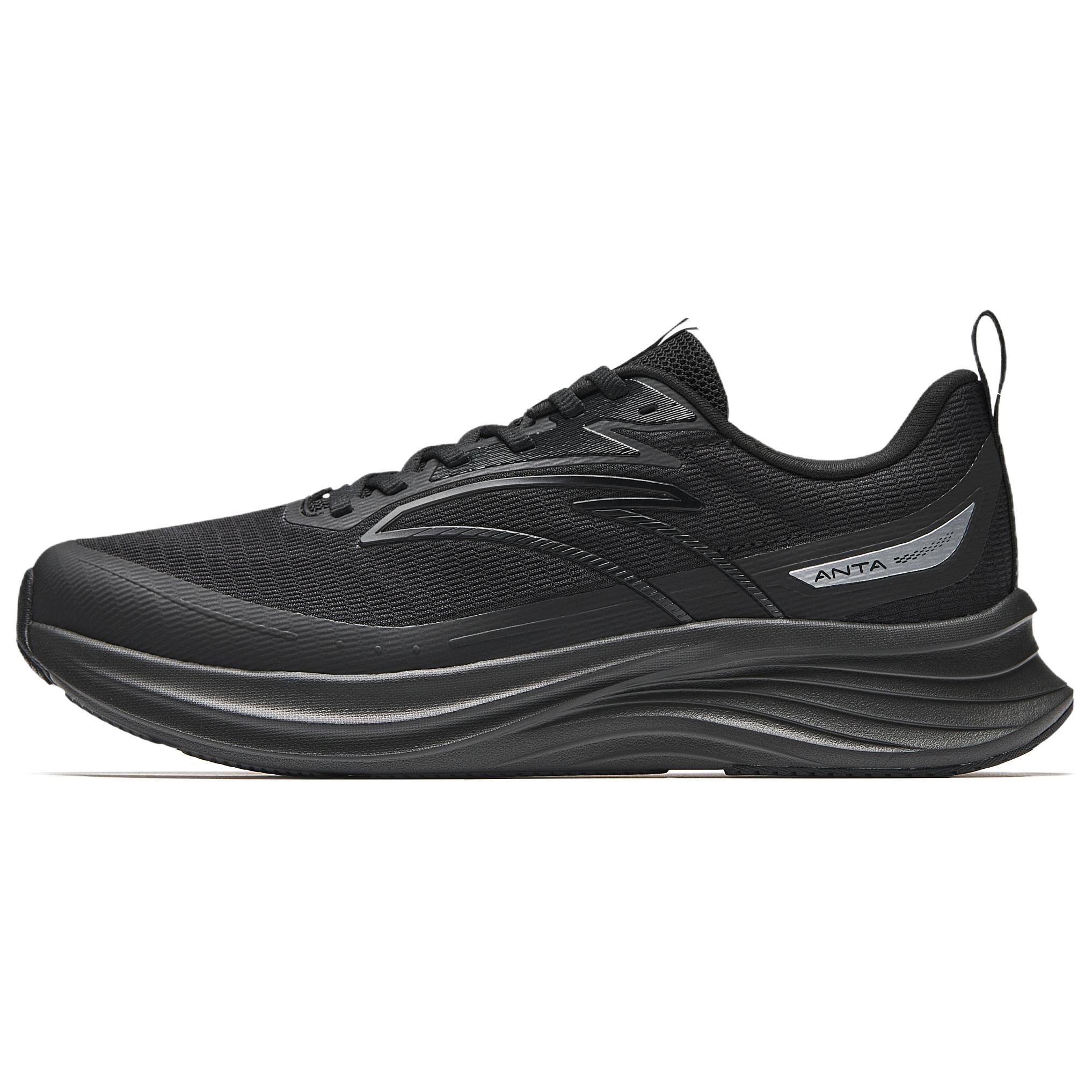 

CHAOJIANTA Кроссовки для бега Shock Absorbers Rebound Low Top, базовые, черные, мужские