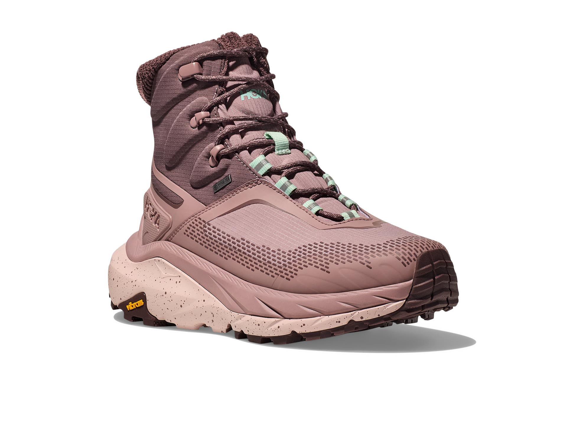 Ботинки женские Hoka Kaha 2 Frost GTX на толстой подошве, фиолетовый