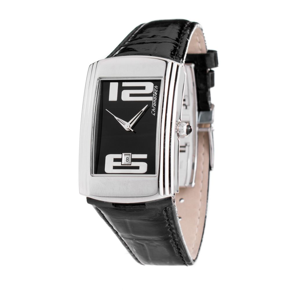 

Часы Chronotech LeatherWatch, черный