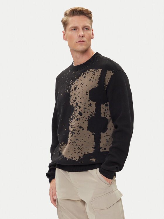 

Свитер relaxed fit Sprayed 89 D27772-D488 G-Star Raw, чёрный