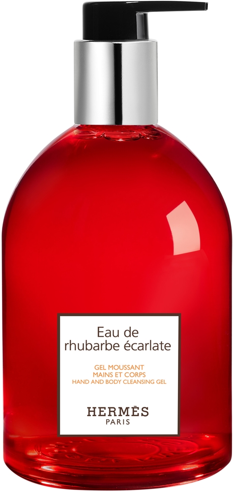

Le bain eau de rhubarbe écarlate очищающий гель для рук и тела Hermès, unisex 300 мл