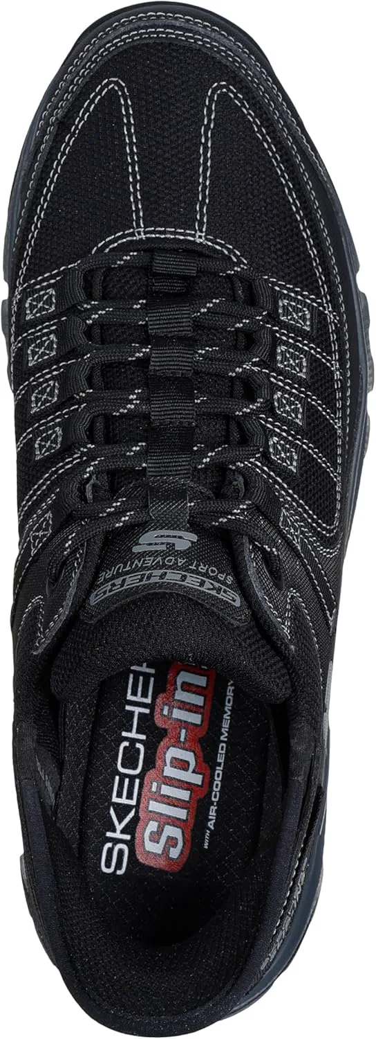 Мужские кроссовки Skechers Summits Hands Free Slip-in, черный — фото 2