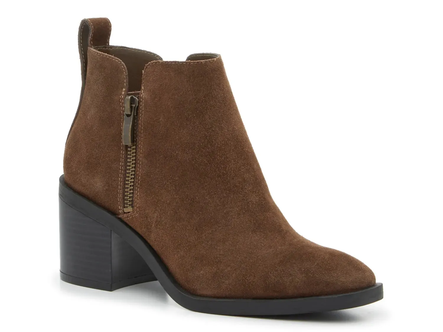 Женские ботильоны Steve Madden Safira из замши, коричневый