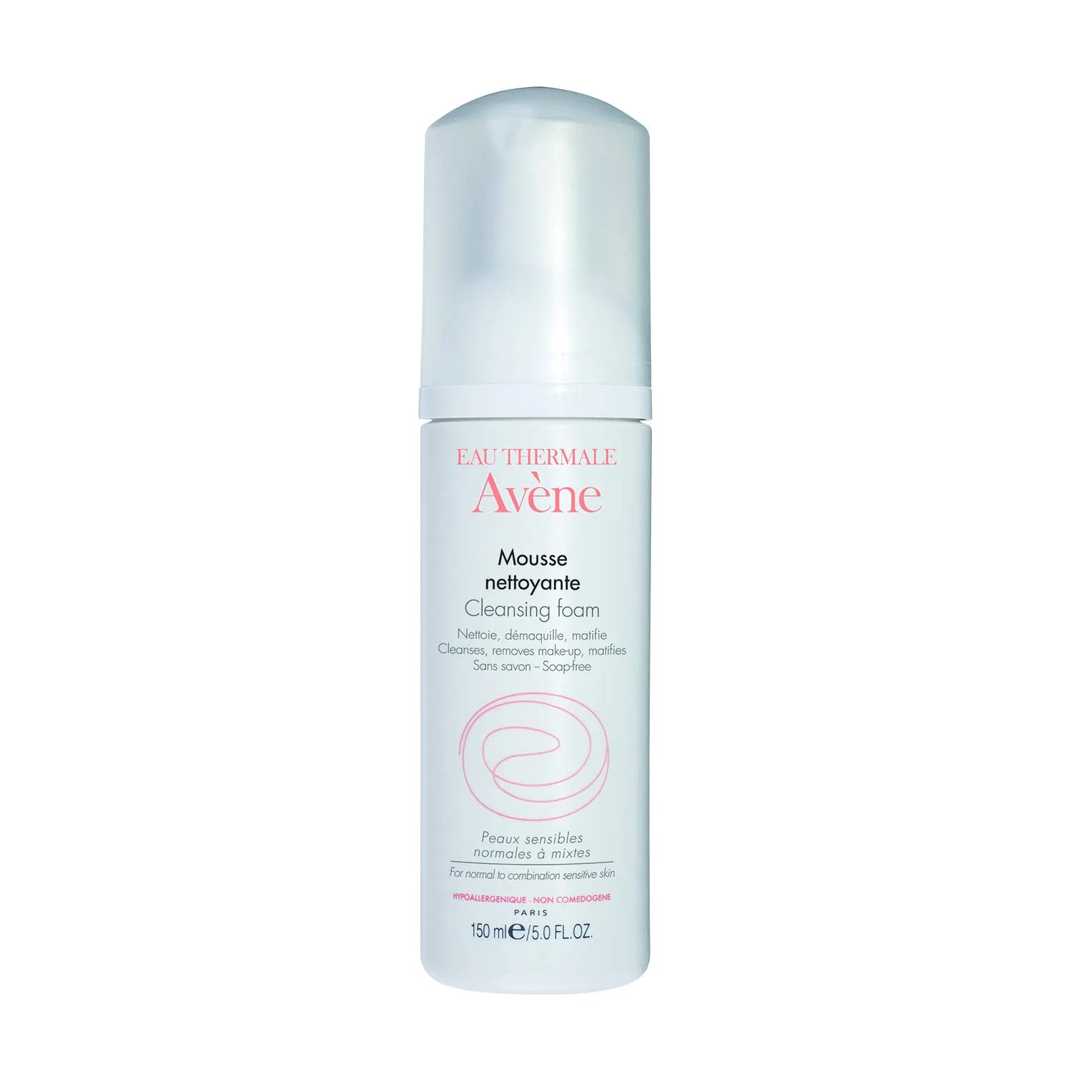 Гель для умывания Avene — Матирующая очищающая пенка «Schiuma Detergente Opacizzante» от Avène, 150 мл