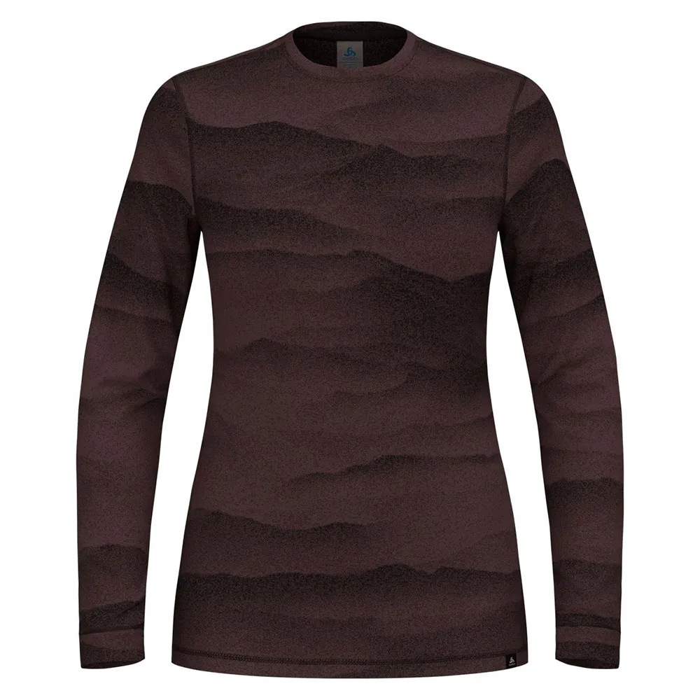 

Базовый слой Odlo Merino Ridgelines, коричневый