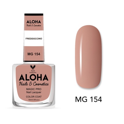 

Лак для ногтей Magic Pro 15 мл — Mg 154 / Freddoccino Aloha Nails & Cosmetics