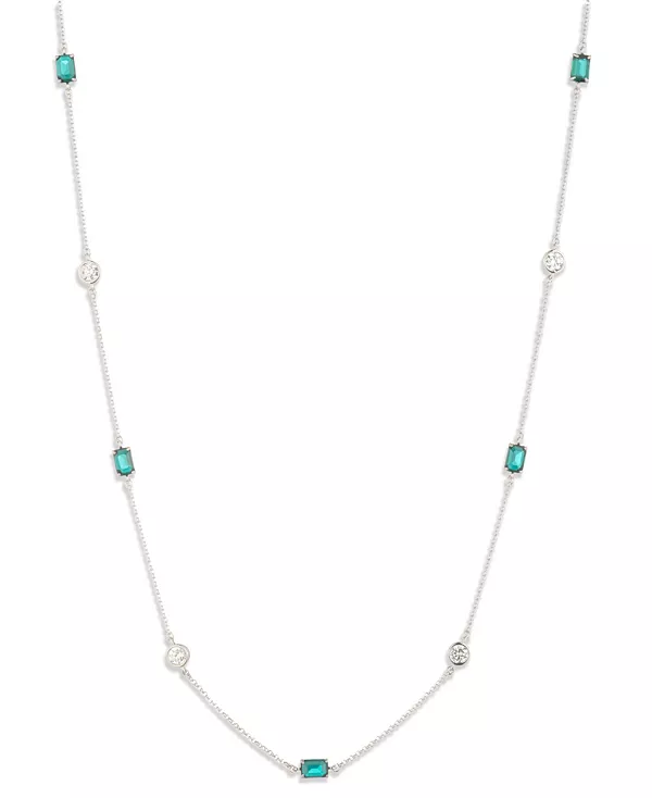 

Ожерелье из кубического циркония и эпоксидного камня Lauren Ralph Lauren, green