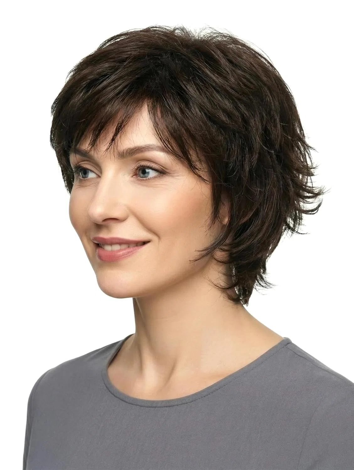 Женский парик из синтетических волос Lofty «Luka» Lofty, Dark / Medium Brown