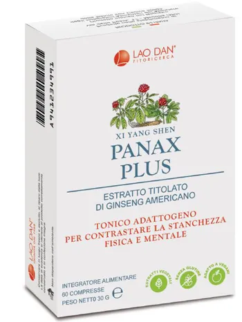 

Panax Plus Женьшень Амер 60 таблеток
