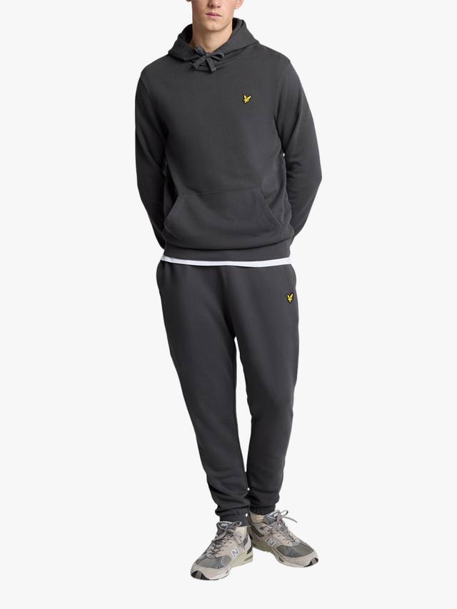 

Шнурок тонкий fit брюки для бега Lyle & Scott, цвет Gunmetal