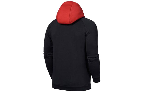 Толстовка Air Jordan Jumpman Classics Contrast Color Stitching Casual Sports Black, черный — фото 2
