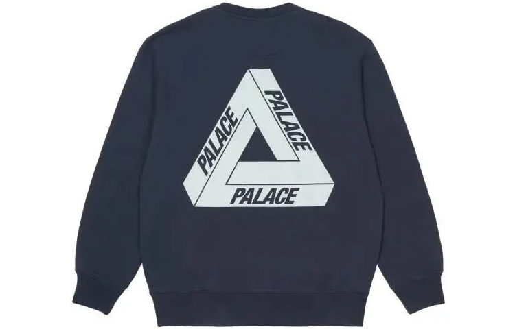 

Футболка Slub Crew FW21 PALACE, морской синий