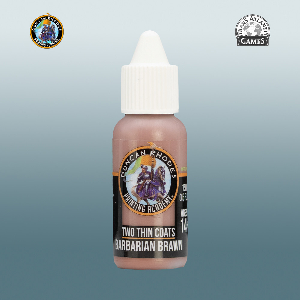 

Аксессуары Duncan Rhodes Painting Academy Two Thin Coats: Barbarian Brawn (15ml)