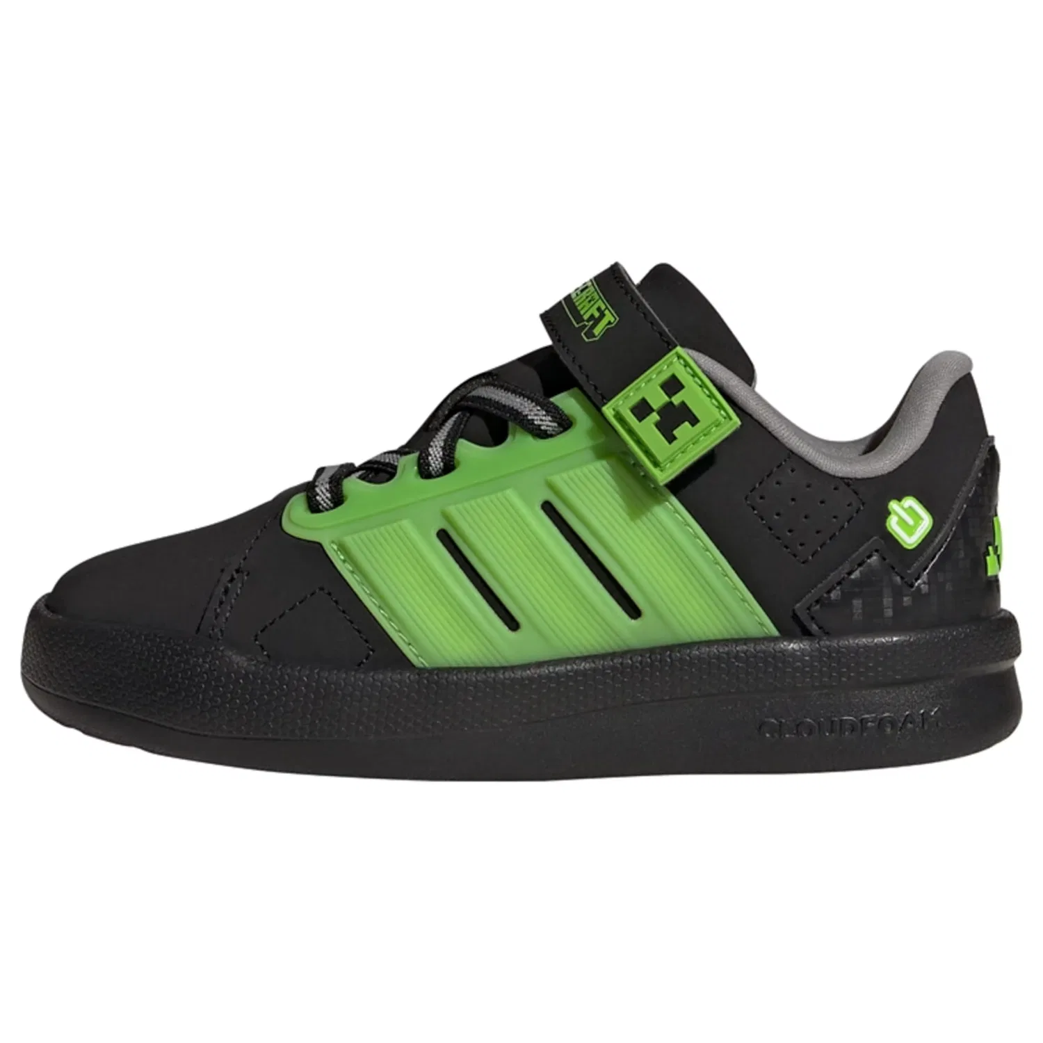 Кроссовки Adidas Sportswear Minecraft Lightorama Court черного цвета