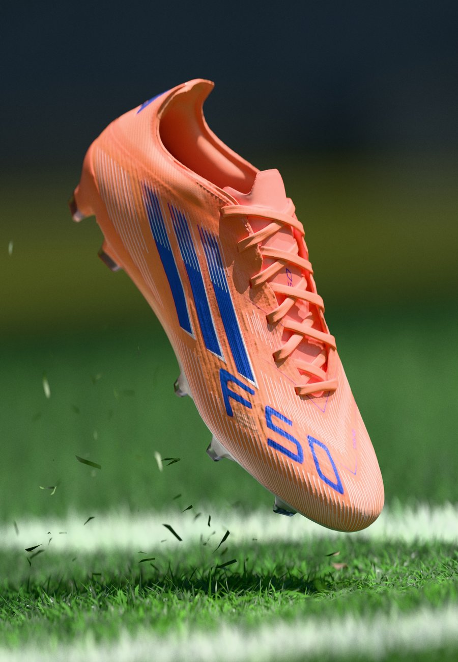

Кроссовки Adidas Performance F50 PRO FIRM GROUND FOOTBALL BOOTS, Beam Orange/Lucid Blue/Footwear White/Orange