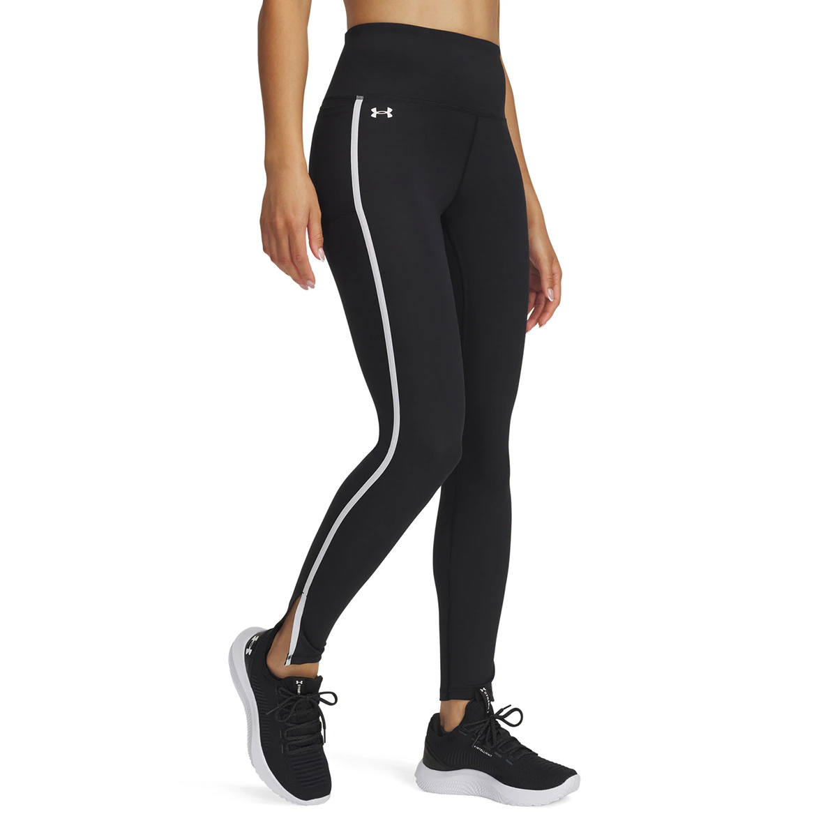 

Женские леггинсы с окантовкой Motion от Under Armour, черный