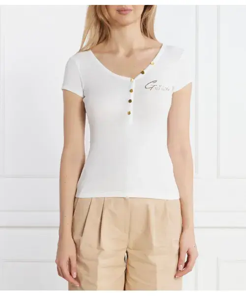 

Футболка Slim fit Guess Jeans, белый