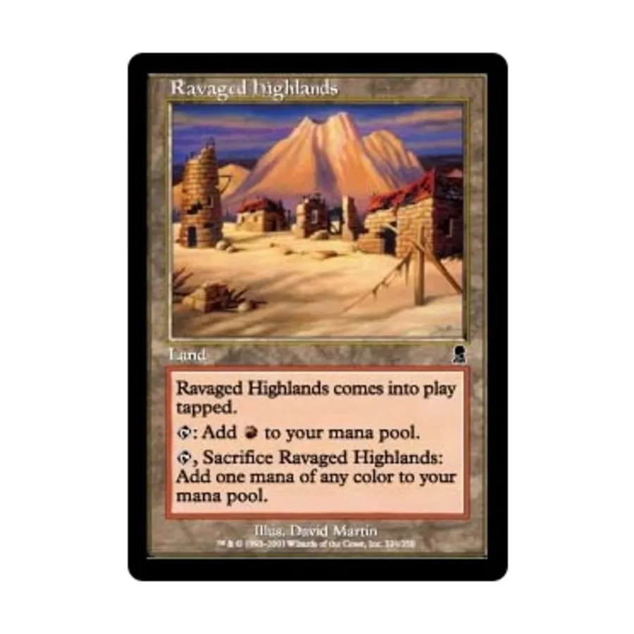 

CCG Разоренное нагорье (клавиша C), MTG - Odyssey