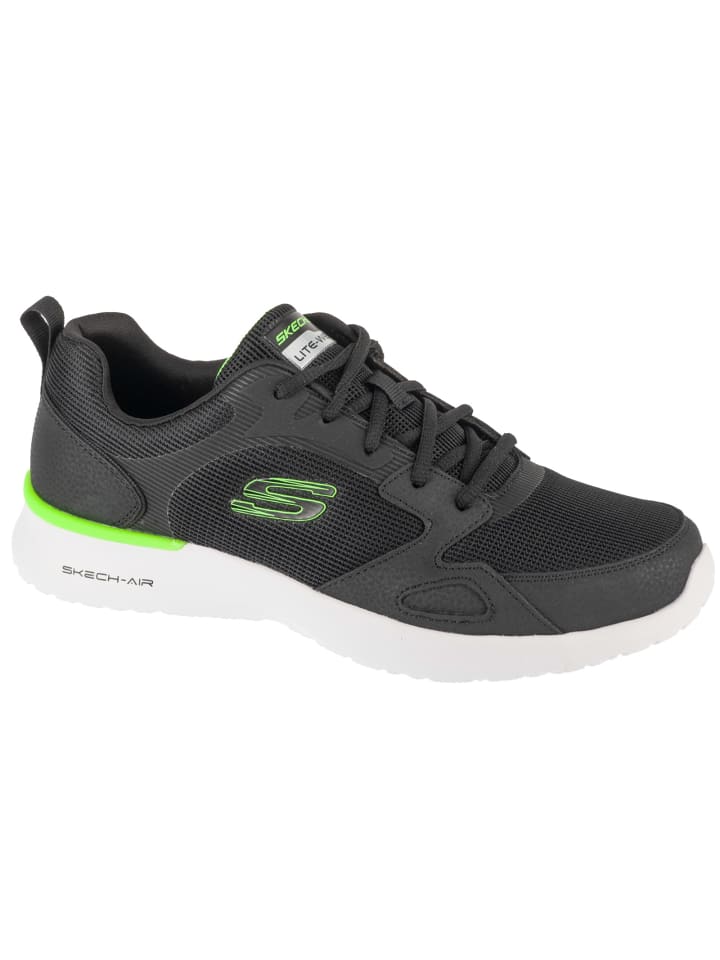 

Кроссовки на шнуровке Skechers, черный