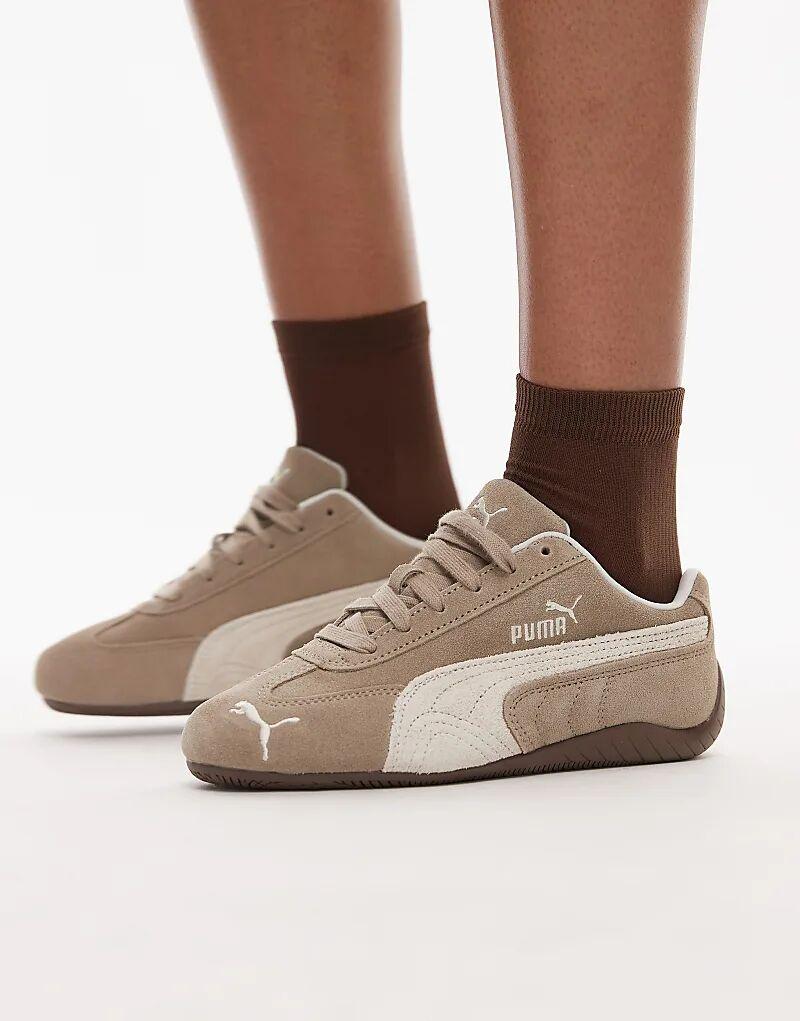 Кроссовки Puma Speedcat Elevated коричневого цвета