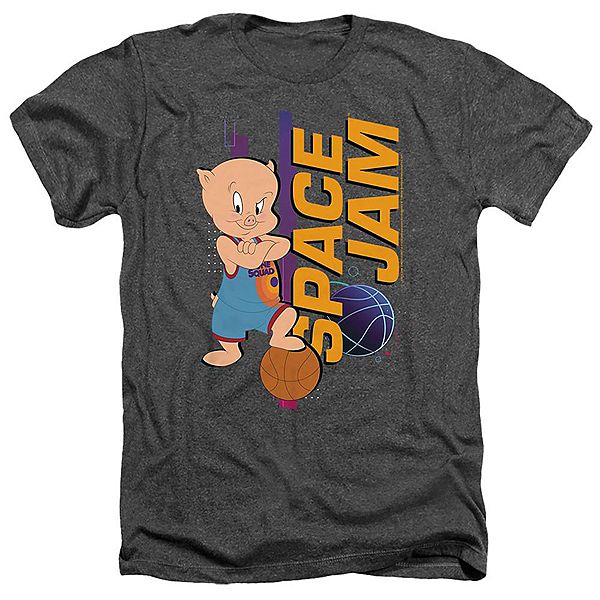 

Футболка Space Jam 2 Porky Standing Adult Heather Licensed Character