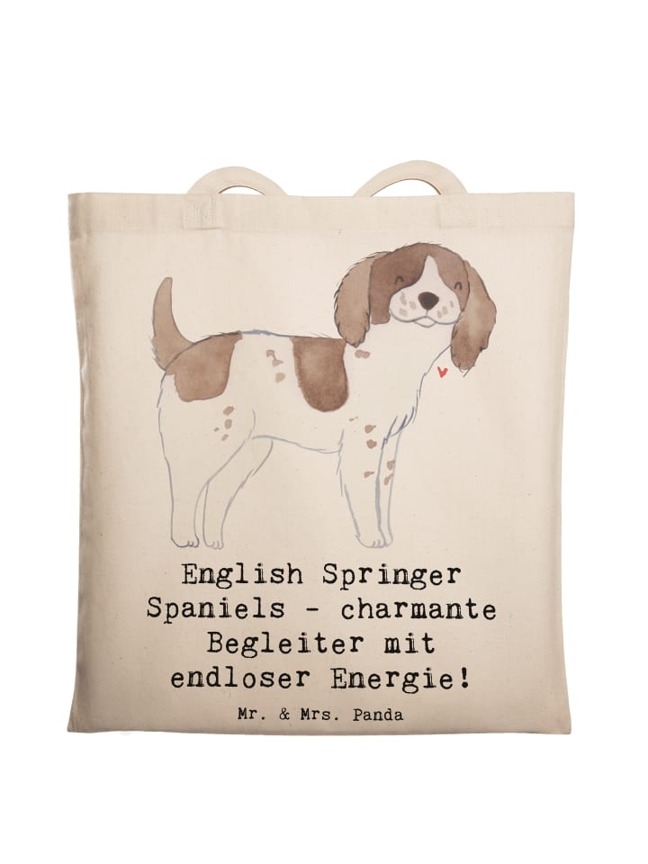 

Mr. & Mrs. Panda Сумка-шоппер для английского спрингер-спаниеля Charme... кремового цвета
