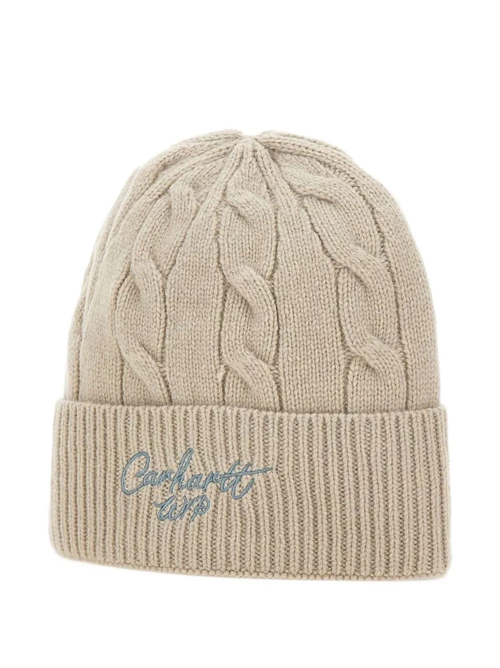 

Вязаная шапка с вышивкой Carhartt Wip, нейтральный