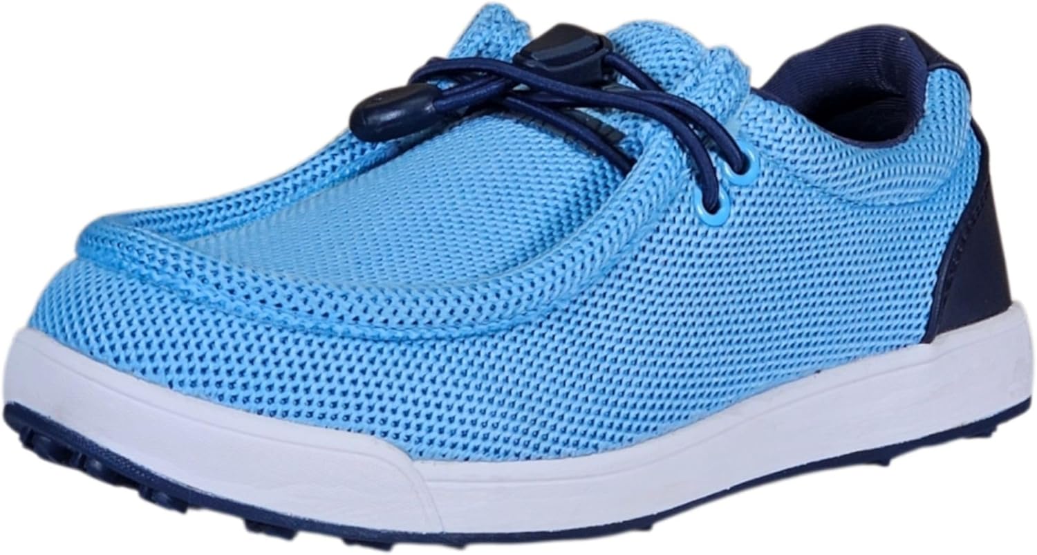 

Женские гольф туфли SKONI без шипов, На липучке, Легкие, синий