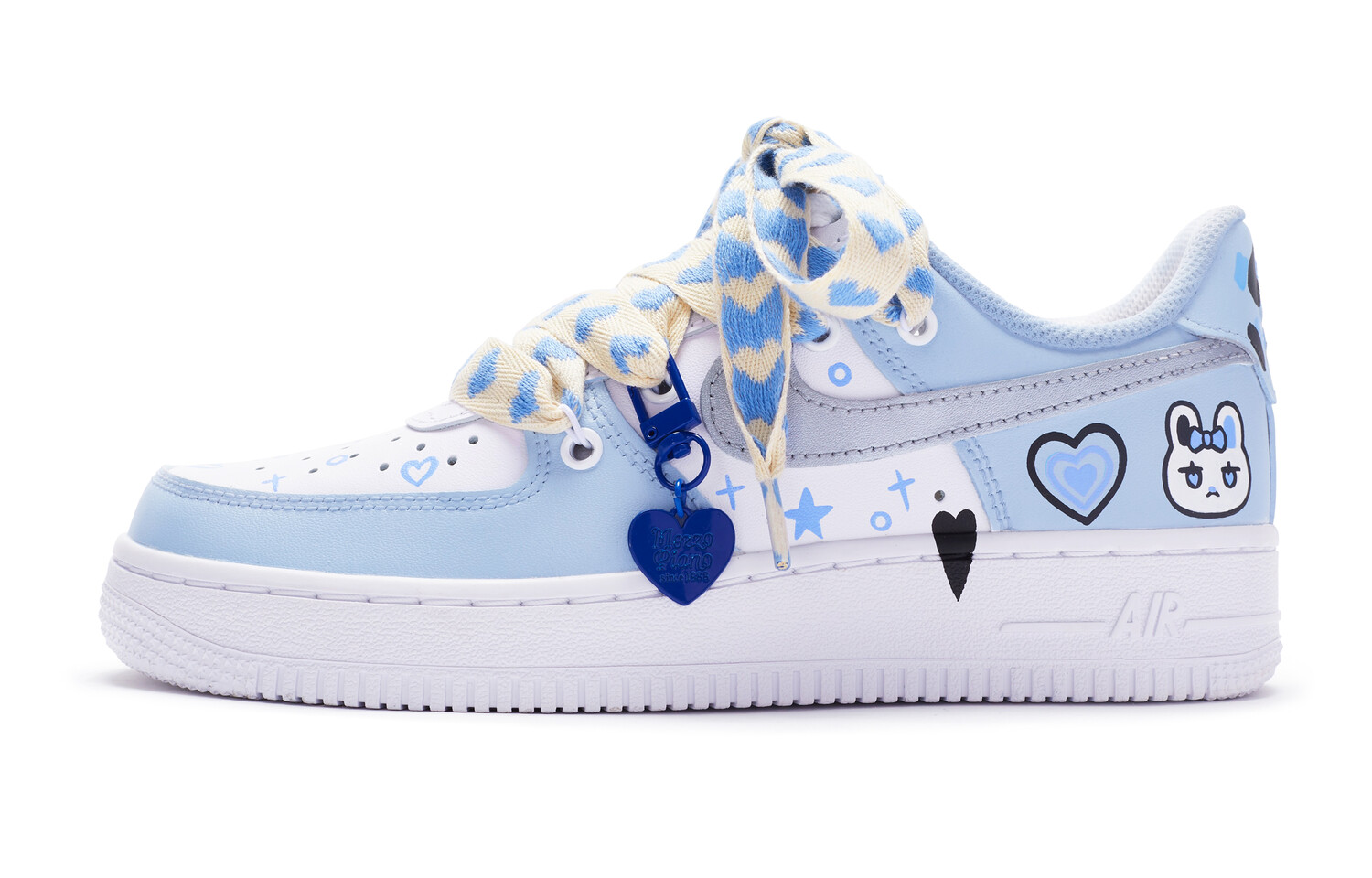 

Кроссовки Nike Air Force 1 Skateboard Shoes Women's Low-Top Blue