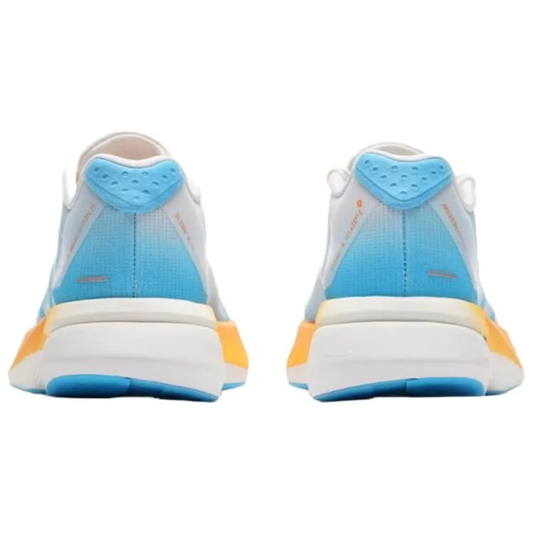 Adidas Adizero Boston 13 кроссовки для бега Unisex White Blue Orange — фото 4