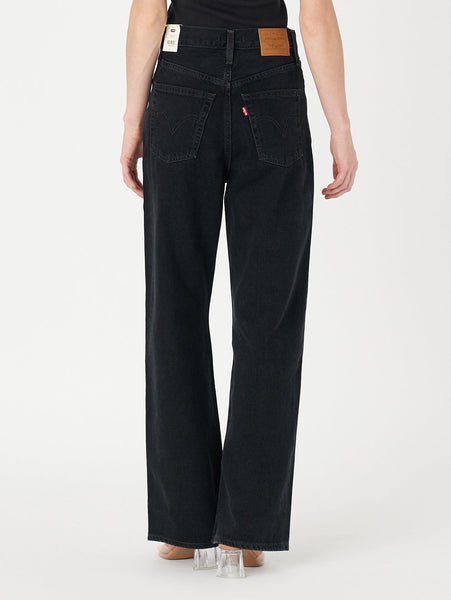 Джинсы РЕБЕРНЯЯ ШИРОКАЯ НОЖКА ЧЕРНАЯ ROSIE POSIE Levi'S, Blacks — фото 3