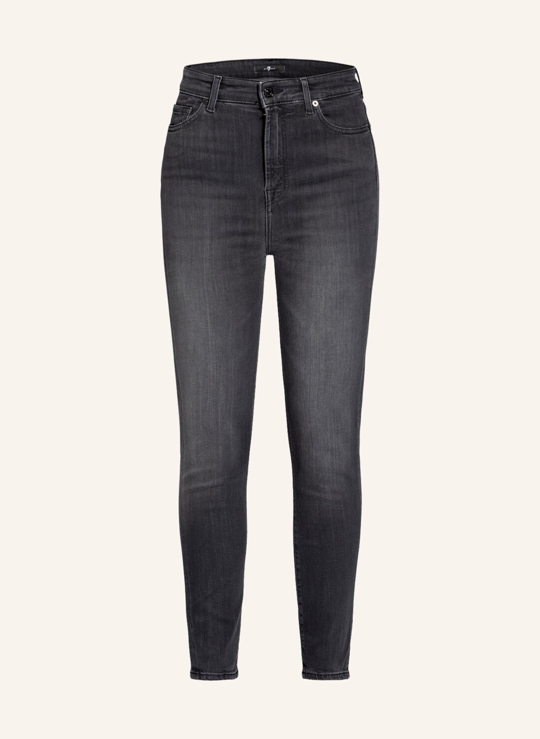 

Джинсы 7 for all mankind Skinny SLIM ILLUSION AUBREY, черный