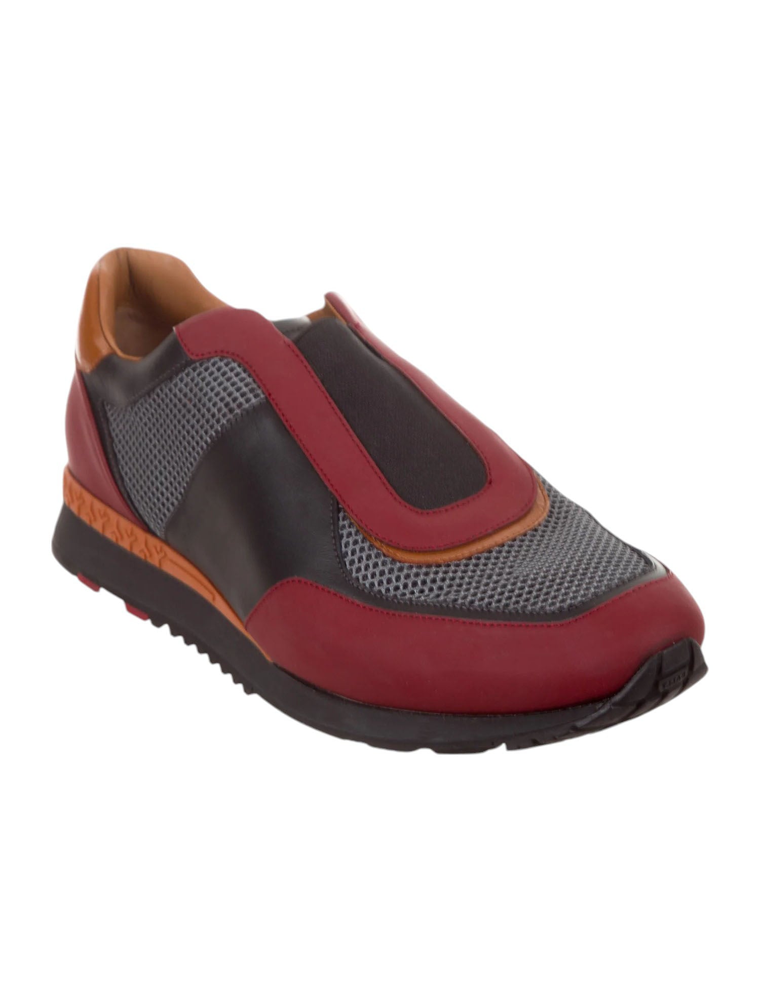

Bally Asmund 6217404 мужские красные кроссовки из кожи/ткани размер US 5.5