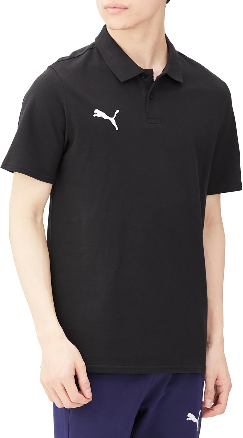 

Мужская повседневная рубашка-поло PUMA TeamGOAL (659385) для футбола, американского футбола, клубных и командных тренировок, черный