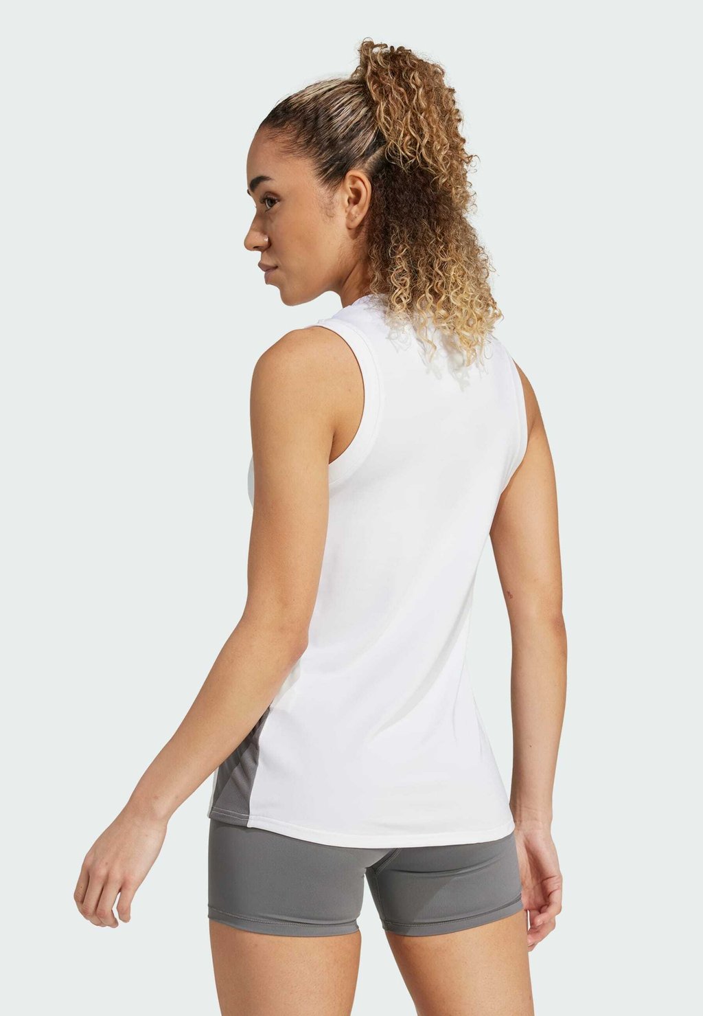 Топ QUICKSET Adidas Performance, белый — фото 2