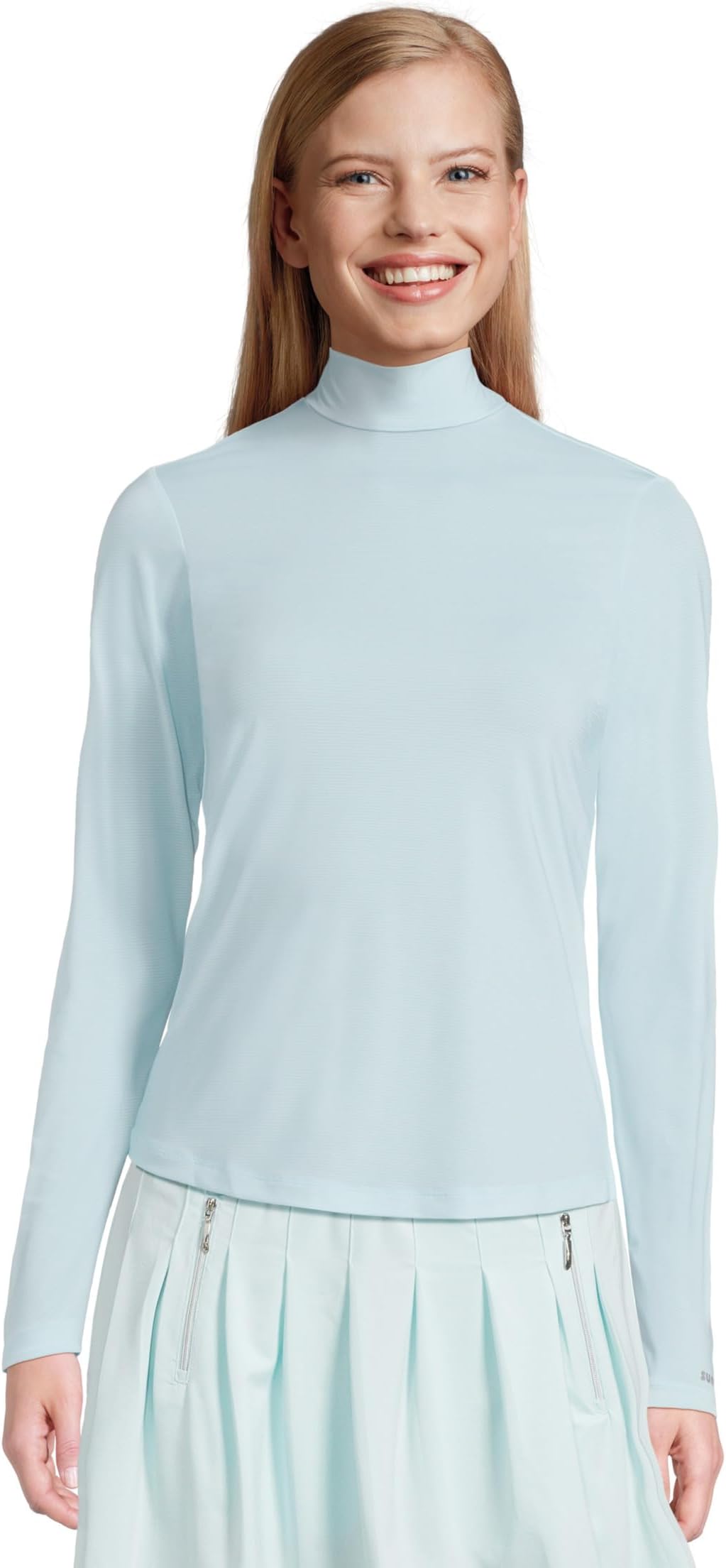 

Топ Jamie Sadock Long Sleeve Sunsense Mandarin Collar Base Layer Top, Baby