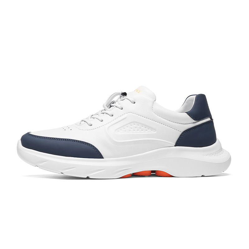 

VICKI BROWN Низкие повседневные мужские кроссовки бело-голубые, цвет White Blue