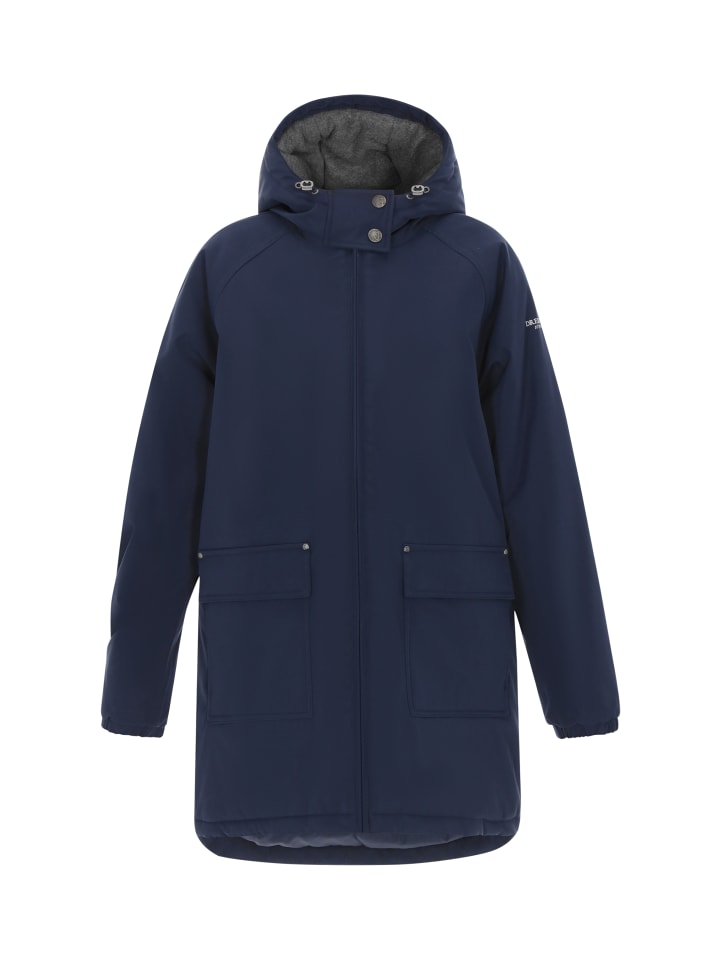 

DreiMaster Женская куртка-анорак темно-синего цвета