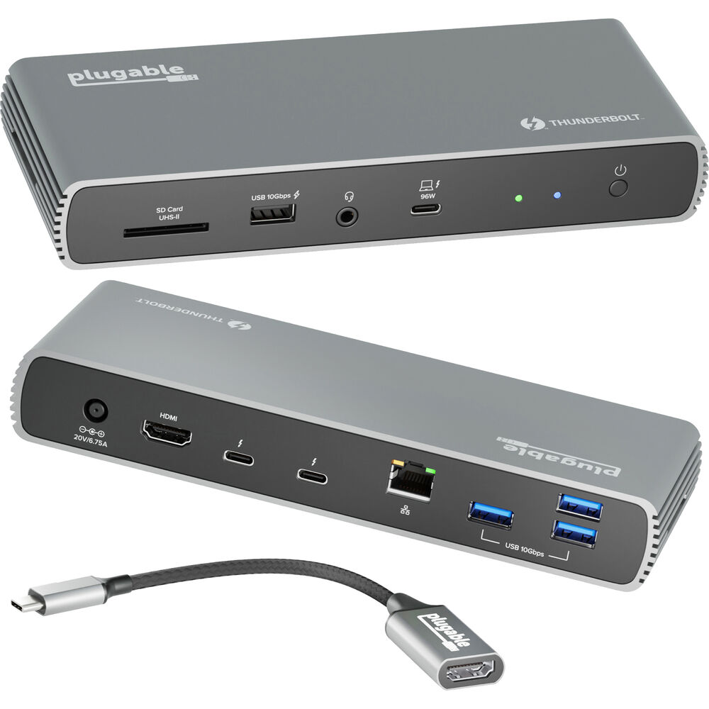 

Док-станция Plugable Thunderbolt 4 Docking Station TBT4-UDX1
