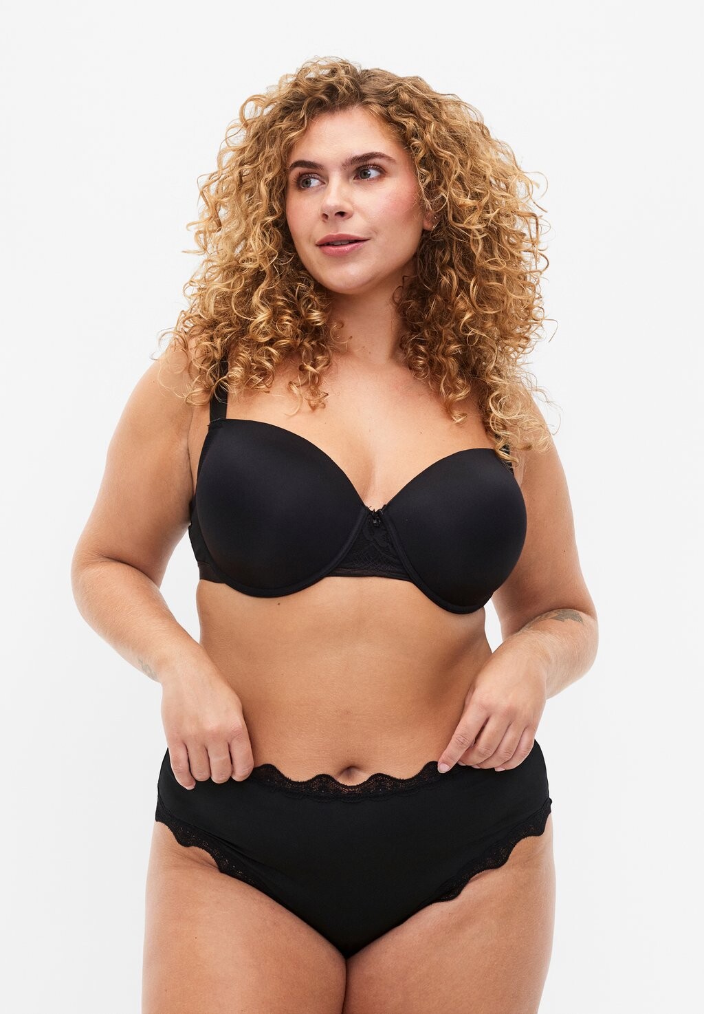 

Трусы 2-PACK BRASILIANISCHER Devoted By Zizzi, черный